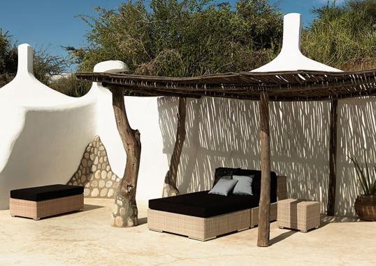 Открытая Кушетка от фабрики Dedon модель Lounge Daybed