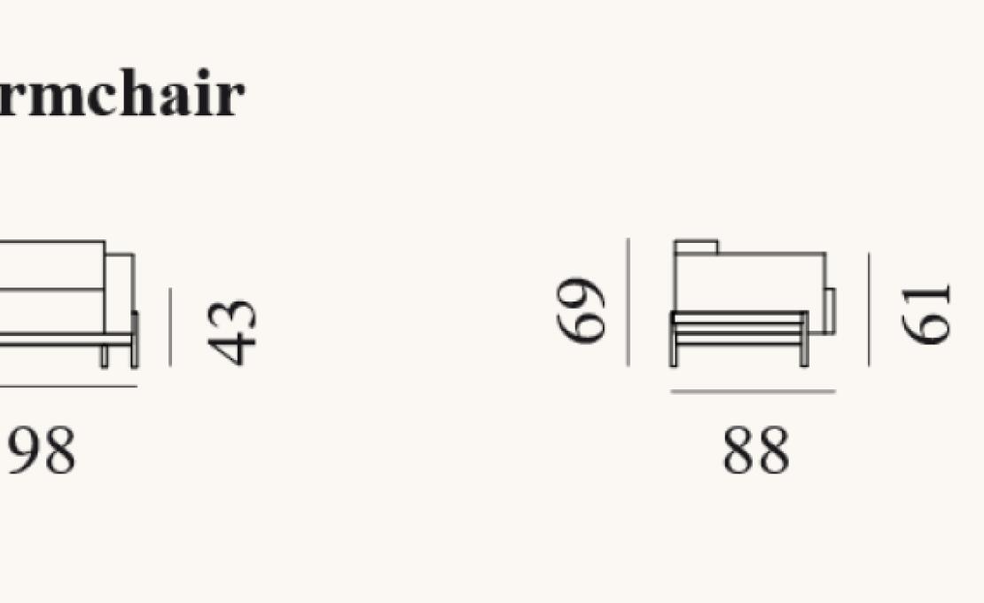 Кресло от фабрики De Sede модель DS-22/01-ARM