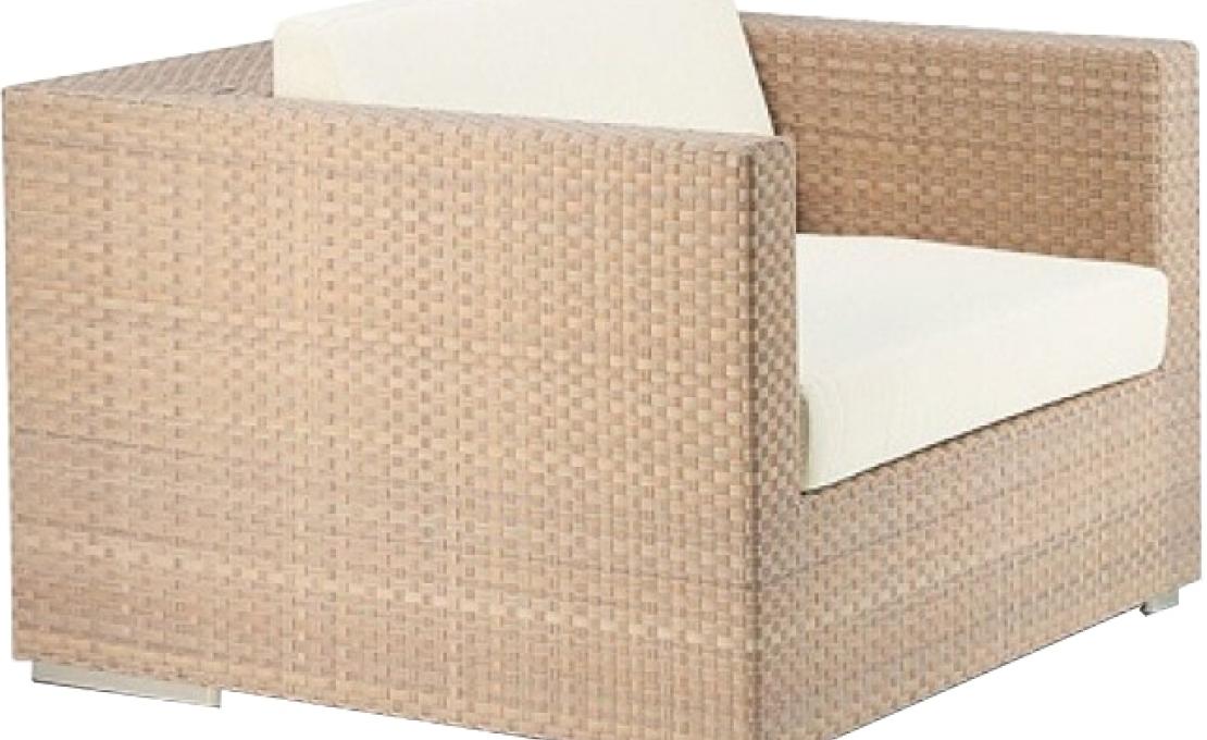 Уличное кресло от фабрики Dedon модель Lounge Arm 