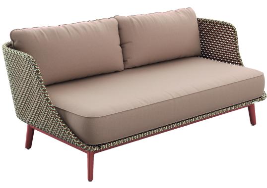 Уличный диван от фабрики Dedon модель Mbarq Sofa