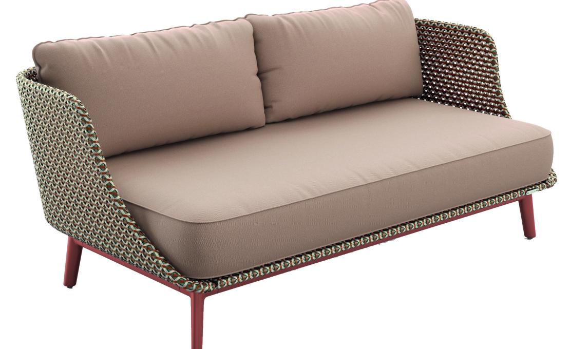 Уличный диван от фабрики Dedon модель Mbarq Sofa