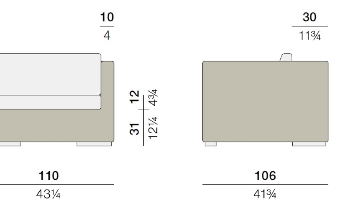 Уличное кресло от фабрики Dedon модель Lounge Arm 