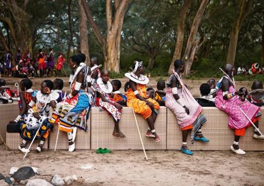 Уличное кресло от фабрики Dedon модель Lounge Arm 