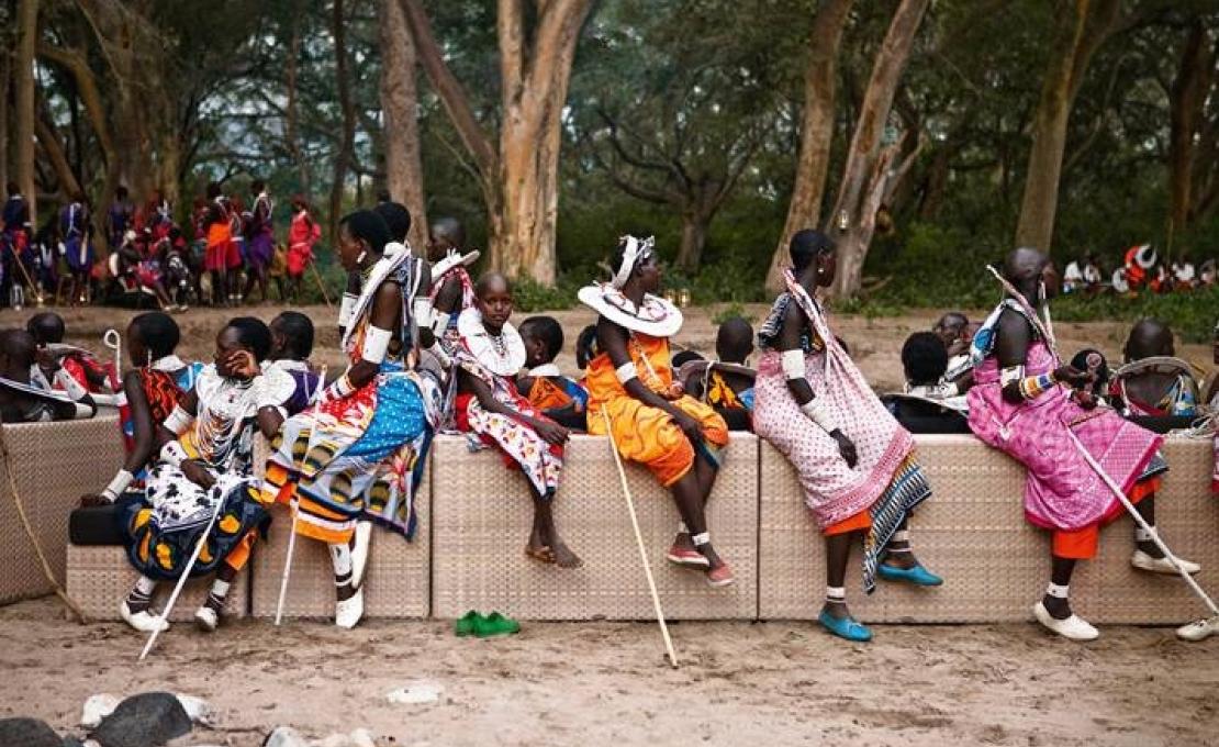 Уличное кресло от фабрики Dedon модель Lounge Arm 