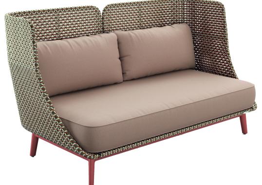 Уличный диван от фабрики Dedon модель Mbarq Sofa