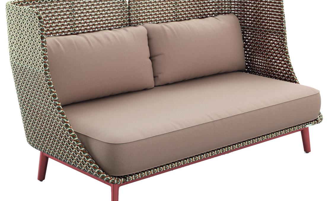 Уличный диван от фабрики Dedon модель Mbarq Sofa