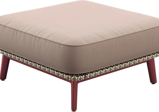 Уличный пуф Dedon Mbarq Footstool image 1
