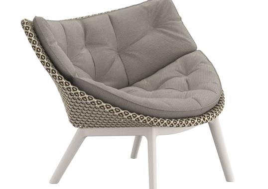 Кресло уличное Dedon Mbrace Alu Lounge Chair image 1