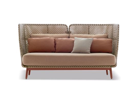 Уличный диван от фабрики Dedon модель Mbarq Sofa