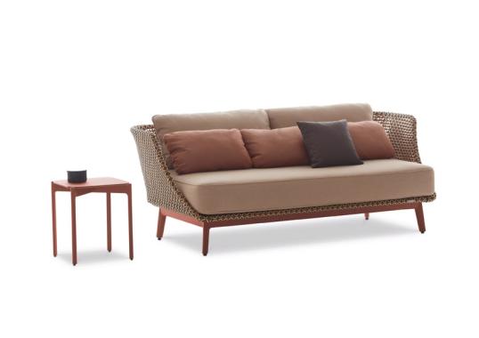 Уличный диван от фабрики Dedon модель Mbarq Sofa
