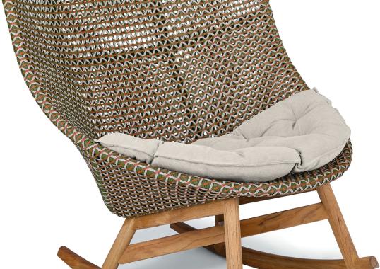 Кресло уличное Dedon Mbrace Rocking Chair image 1