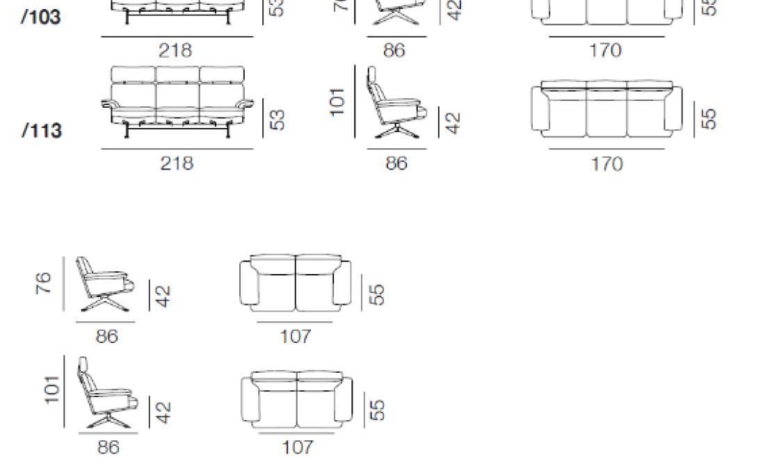 Диван от фабрики De Sede модель DS-31-SOFA