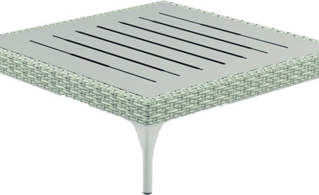 Уличный пуф от фабрики Dedon модель Mu 