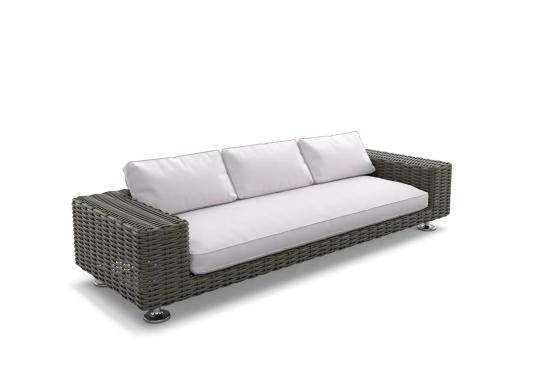 Уличный диван от фабрики Dedon модель Paros Sofa