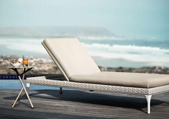 Шезлонг уличныйот фабрики Dedon модель Mu Beach  Adjustable