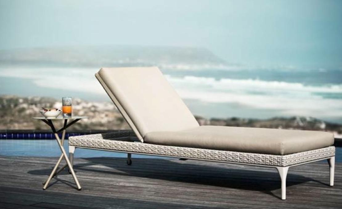 Шезлонг уличныйот фабрики Dedon модель Mu Beach  Adjustable