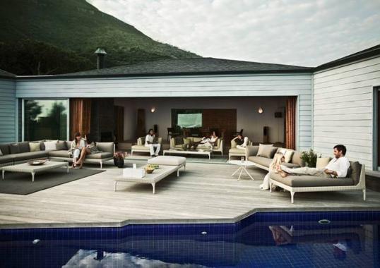 Шезлонг уличныйот фабрики Dedon модель Mu Beach  Adjustable