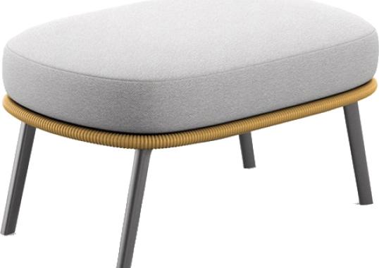 Уличный пуф от фабрики Dedon модель 103032