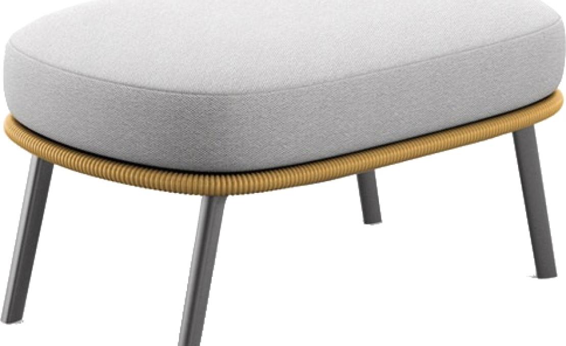 Уличный пуф от фабрики Dedon модель 103032