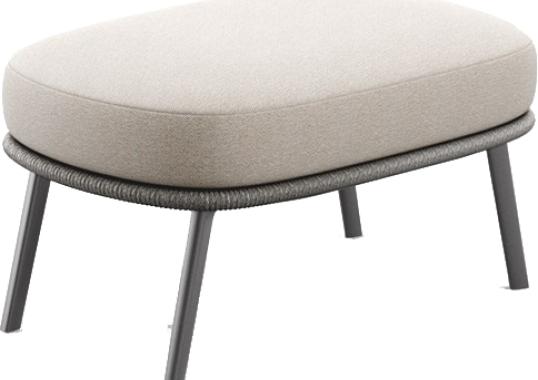 Уличный пуф от фабрики Dedon модель 103032