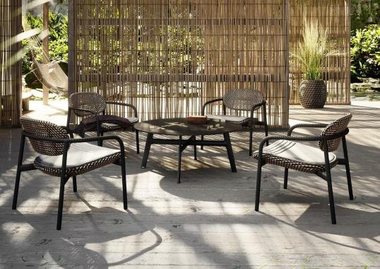 Уличное кресло от фабрики Dedon модель 112205174