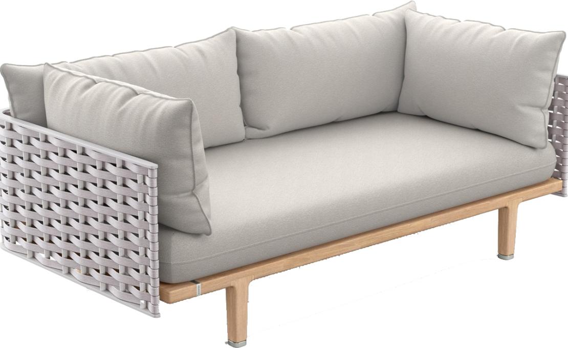 Уличный диван от фабрики Dedon модель Sealine Sofa