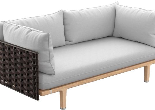Уличный диван от фабрики Dedon модель Sealine Sofa