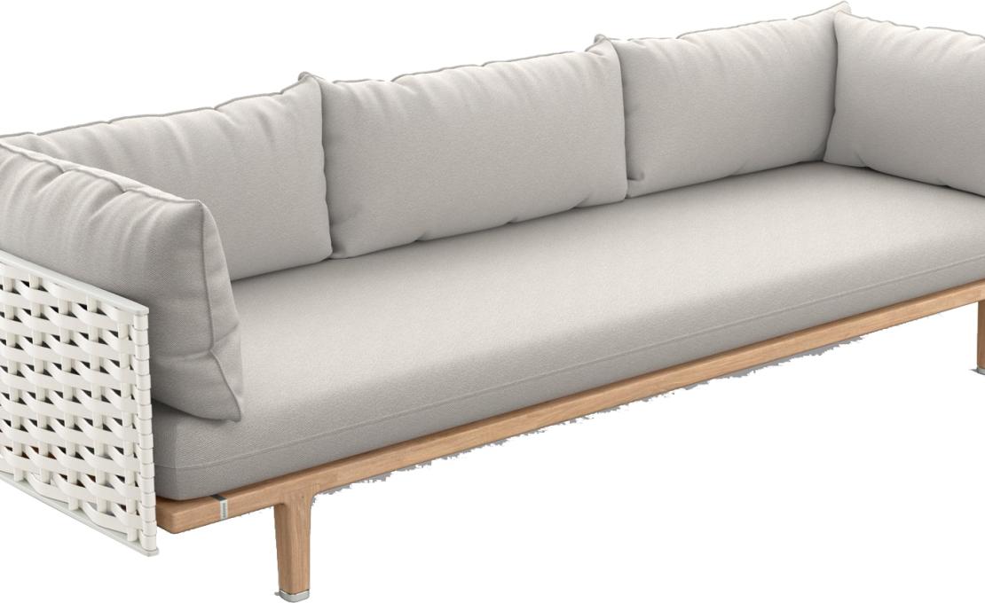 Уличный диван от фабрики Dedon модель Sealine Sofa