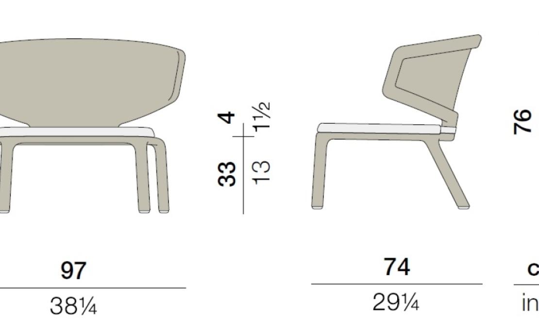 Уличное кресло от фабрики Dedon модель 049005