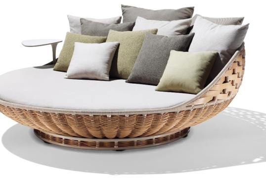 Открытая Кушетка от фабрики Dedon модель Swingrest Standing Lounger 