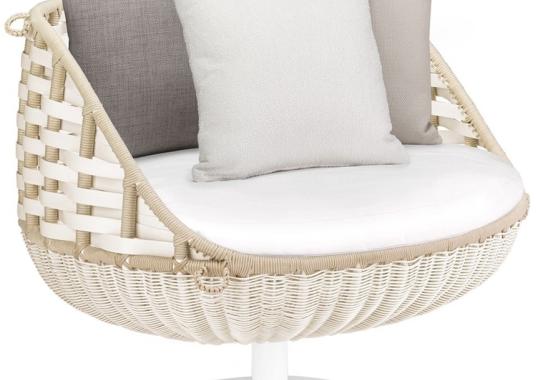 Кресло уличное Dedon SwingMe Rotating Lounge Chair image 1