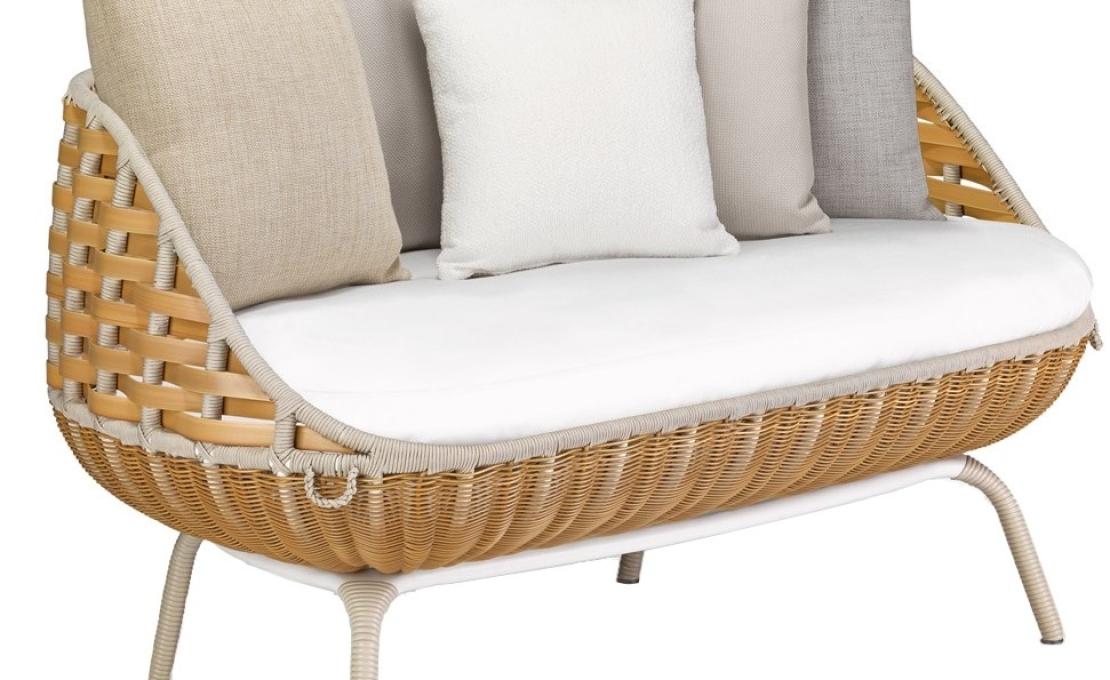 Уличный диван от фабрики Dedon модель SwingUs Fixed Sofa