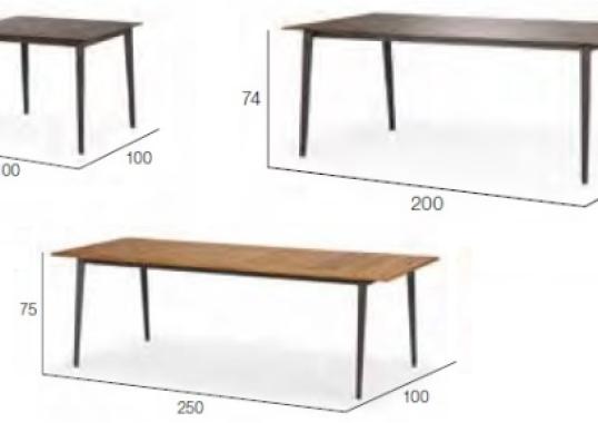 Уличный стол от фабрики Dedon модель Wa Dining Table