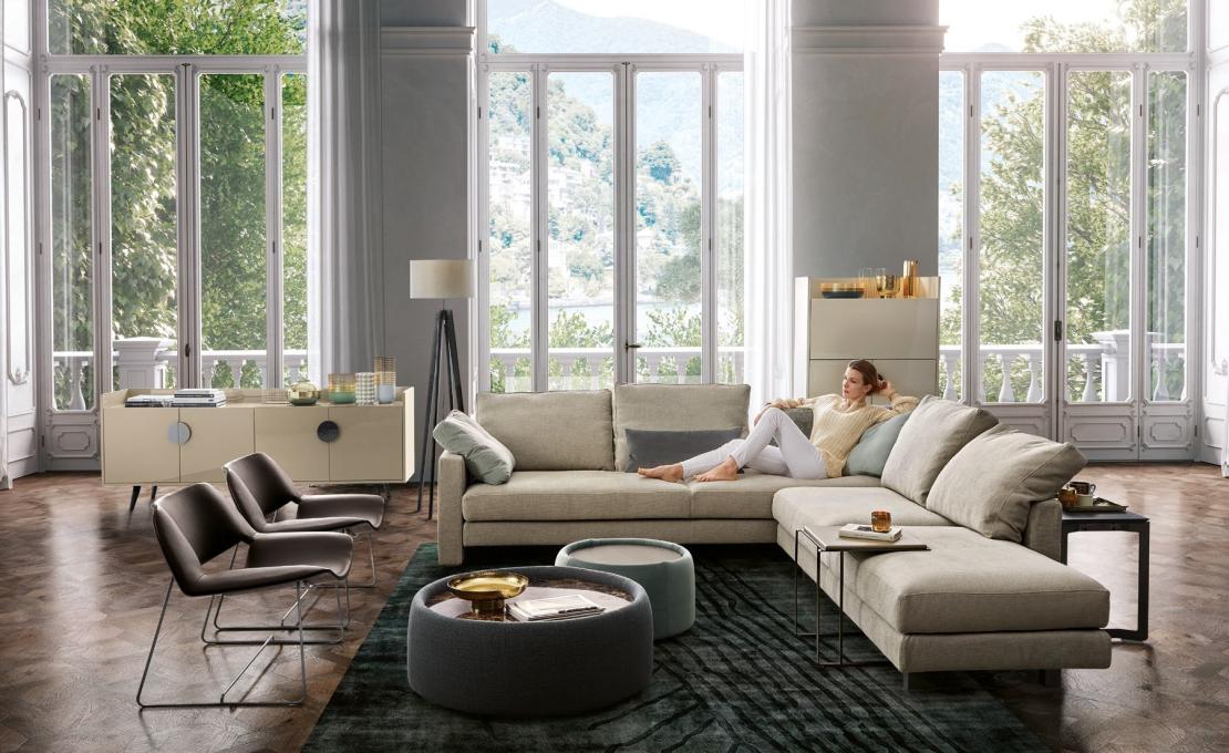 Диван от фабрики Dema модель BABILONIADUE SOFA