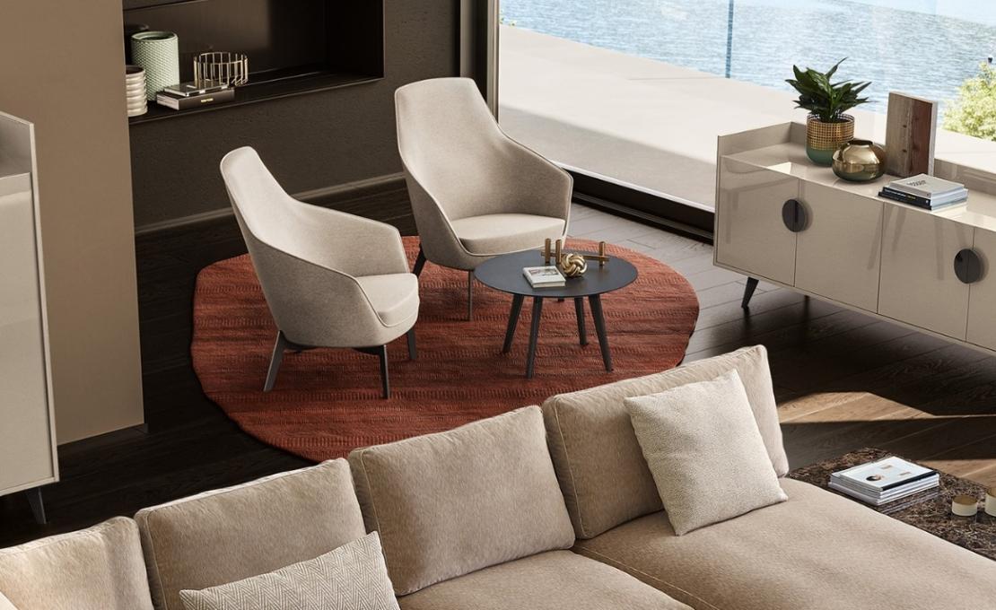 Кресло от фабрики Dema модель CORINNA ARM