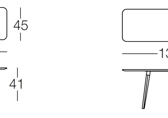 Консоль от фабрики Dema модель EDGAR CONSOLE