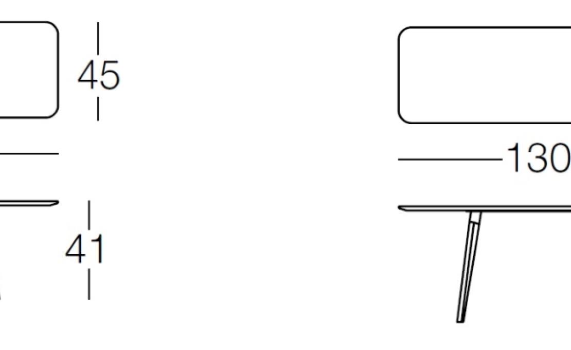 Консоль от фабрики Dema модель EDGAR CONSOLE