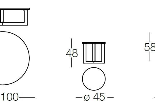 Журнальный столик от фабрики Dema модель MALIBU SIDE TABLE