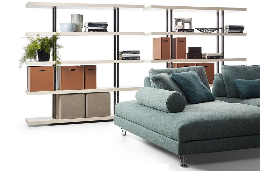 Стеллаж для книг от фабрики Dema модель HOTELLO BOOKSHELF