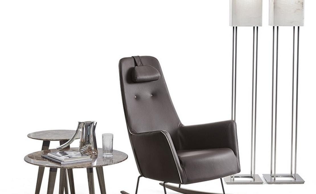 Кресло от фабрики Dema модель VALENTINA ROCKING ARM