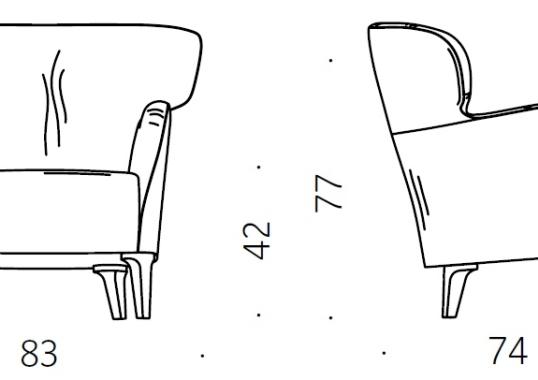 Кресло DePadova Albereta Armchair image 2