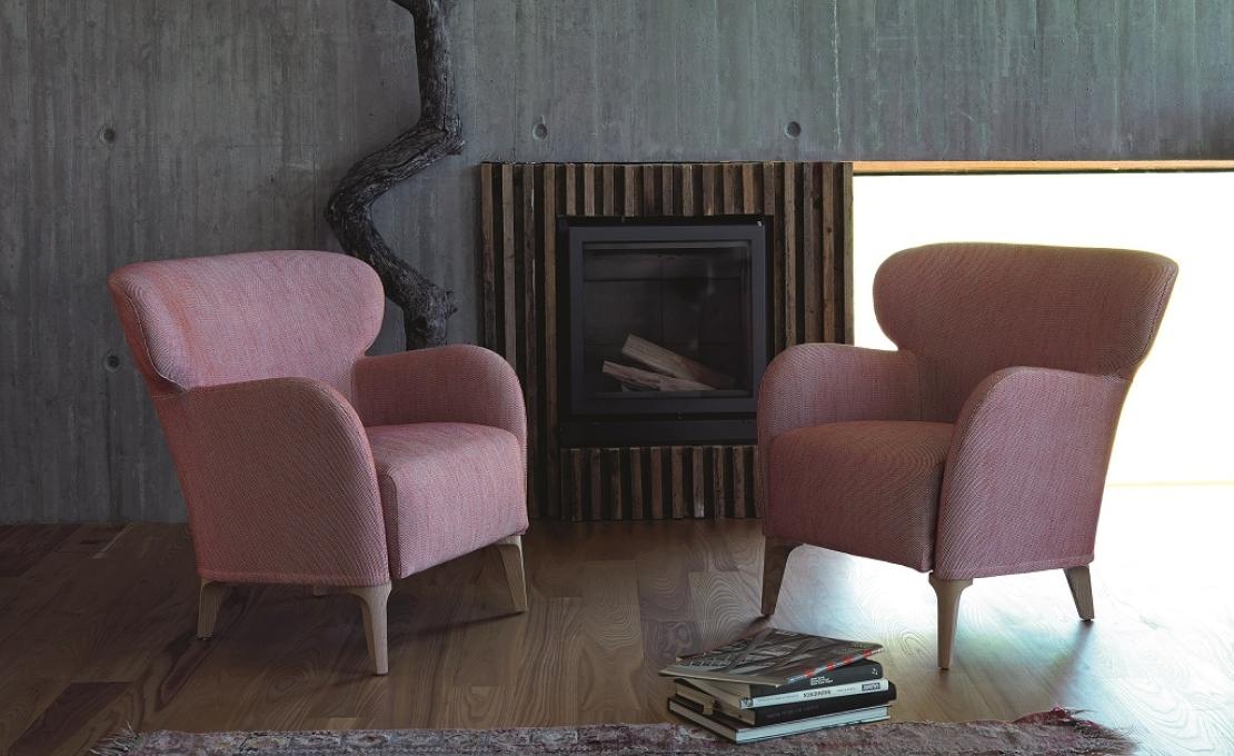 Кресло от фабрики DePadova модель Albereta Arm 