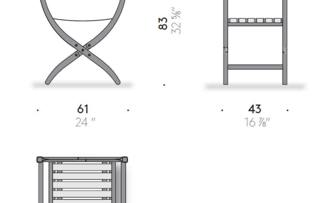 Стул от фабрики DePadova модель Almayer--ALM#1