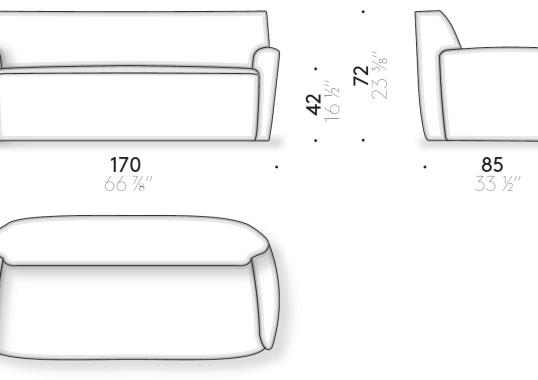 Диван от фабрики DePadova модель Ami-SOFA-AMI#D1