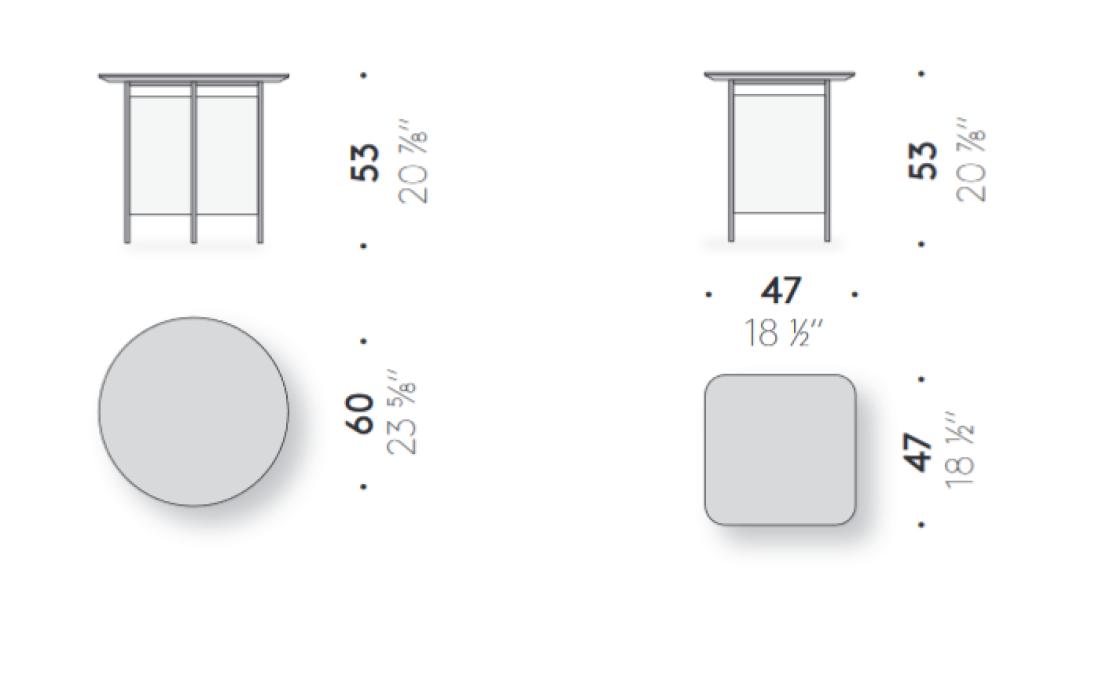 Торшер от фабрики DePadova модель Andon-Floor Lamp-AL#01