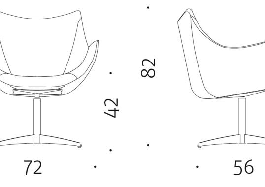 Кресло от фабрики DePadova модель BASK/3