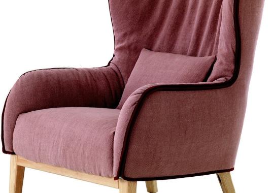 Кресло DePadova Bergère 19 Armchair_Wooden Base image 1