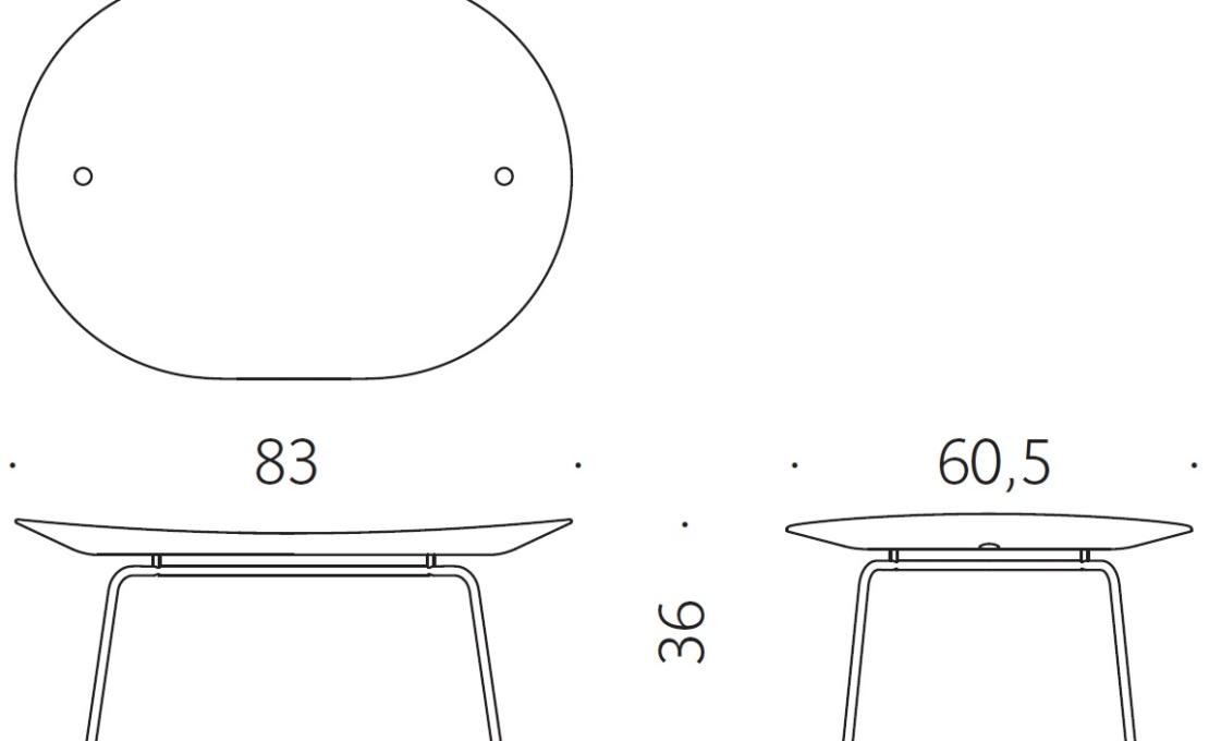 Журнальный столик от фабрики DePadova модель Betulla Side Table-BETCRRA
