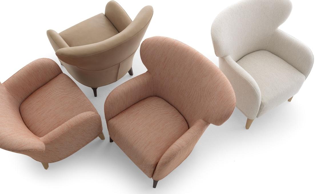 Кресло от фабрики DePadova модель Albereta Arm 