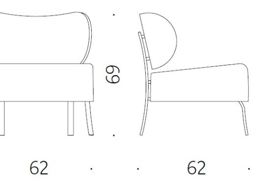 Кресло DePadova BIS/1 image 2